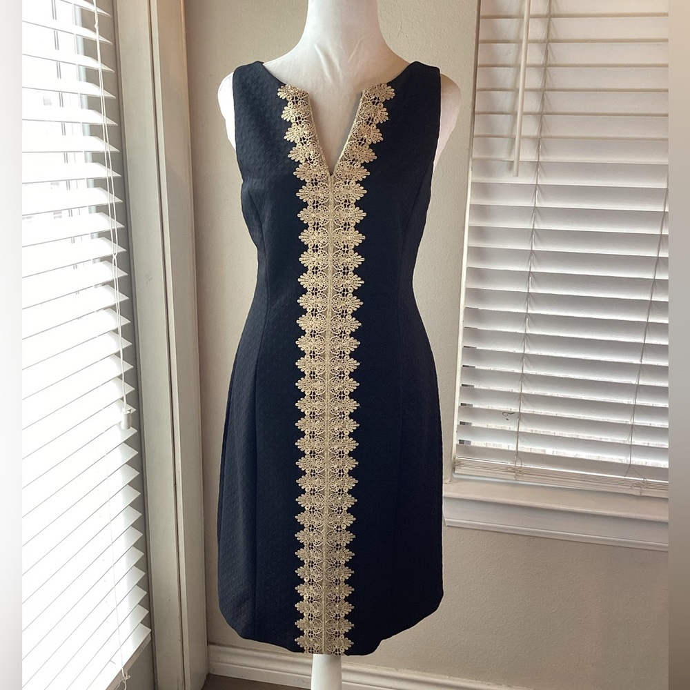 Pappagallo “Brook” Dress in Black Size 8